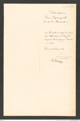k.k. naturhistorisches Hofmuseum, Intendanzakten 1885-1896 (Hauer), Aktenzahl Z.67.a/1888, Seite 1